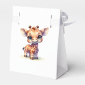 かわいいキリンハッピーバースデー フェイバーボックス (裏面サイド)