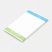 かわいいキリン小児科医/小児科医 ポストイット (アングル)