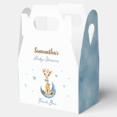 かわいいキリン水彩少年の赤ちゃんシャワー フェイバーボックス (オープン)