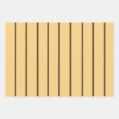 かわいいキリン赤ちゃんシャワーギフト包装紙セット ラッピングペーパーシート (正面3)