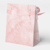 かわいいキリン金箔グリッターベビーガールシャワー フェイバーボックス (裏面サイド)