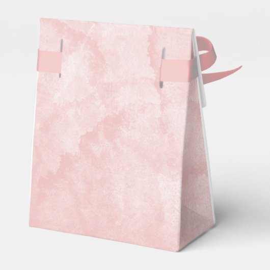 かわいいキリン金箔グリッターベビーガールシャワー フェイバーボックス (裏面サイド)