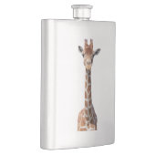 かわいいキリン顔 フラスク (右)
