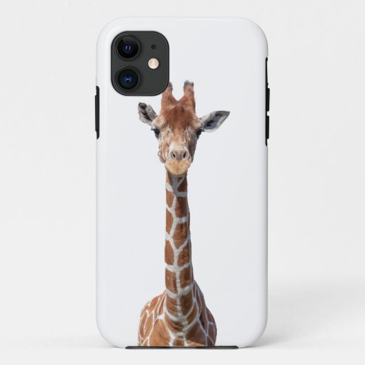 かわいいキリン顔 Case-Mate iPhoneケース (裏面)
