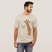 かわいいキリン オリジナル Tシャツ (正面フル)