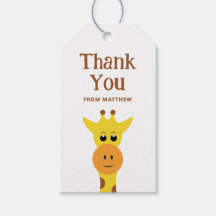 かわいいキリン。サファリ動物園の動物の誕生日感謝していあなた