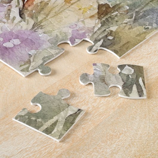 かわいいキリン ジグソーパズル (側面)