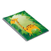 かわいいキリン ノートブック (右側)