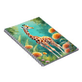 かわいいキリン ノートブック (右側)