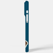 かわいいキリン パーカー ステッカー Case-Mate iPhoneケース (裏面 / 左)