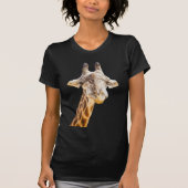 かわいいキリン モダン おもしろい 野生動物 Tシャツ (正面)