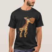 かわいいキリン Tシャツ (正面)