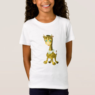 かわいいキリンTシャツ Tシャツ