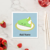 かわいいキー ライム パイ スタンダードカクテルナプキン (インサイチュ)