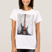 かわいいギター Tシャツ (正面)