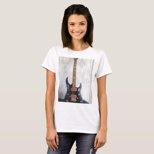 かわいいギター Tシャツ (正面フル)
