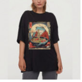 かわいいギフトのための麺を食べるカエルのデザイン Tシャツ