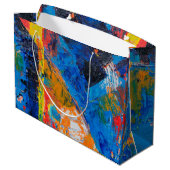 かわいいギフトバッグ ラージペーパーバッグ (裏面アングル)