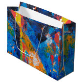 かわいいギフトバッグ ラージペーパーバッグ (正面アングル)