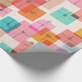 かわいいギフトボックス ラッピングペーパー (角)