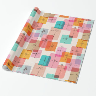 かわいいギフトボックス ラッピングペーパー