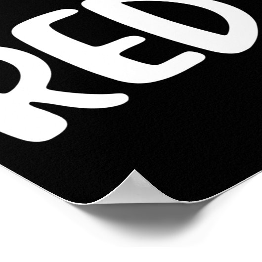 かわいいギフト女性は赤いパンダを愛する女の子 ポスター (角)