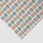 かわいいギフト手描きクリスマスホリデーセット 薄葉紙 (詳細)