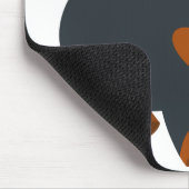 かわいいギャンボリングカートゥーンロットワイラーマウスパッド マウスパッド (コーナー)