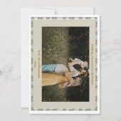 かわいいギンガムプレイドカスタム写真クリスマスカード シーズンカード (正面)