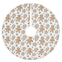 かわいいギンジャーブレッドクリスマスクッキーの柄