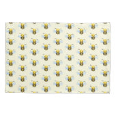 かわいいクイーンビー枕ケース 枕カバー (裏面)