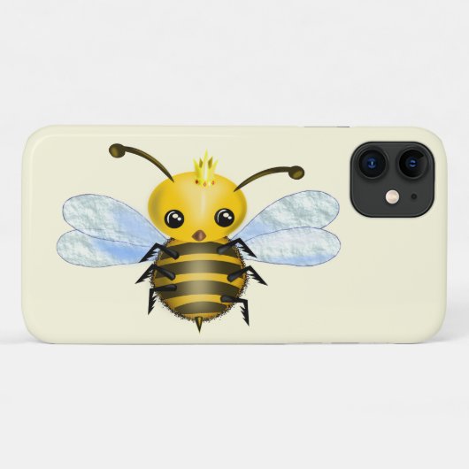 かわいいクイーンビー Case-Mate iPhoneケース (裏面(横))