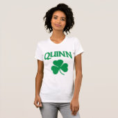 かわいいクウィンのアイルランド人のTシャツ Tシャツ (正面フル)