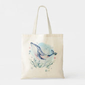 かわいいクジラとサンゴの組成物2トートバッグ トートバッグ (裏面)