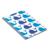 かわいいクジラのノート ノートブック (右側)