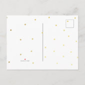 かわいいクジラの赤ちゃんシャワーその男の子 案内ポストカード (裏面)