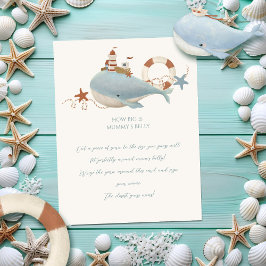 かわいいクジラの赤ちゃんシャワーゲーム