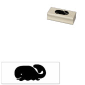 かわいいクジラデザインゴム印 ラバースタンプ (押印)