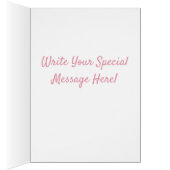 かわいいクジラ鉱山のバレンタインデーの挨拶です (内側 (右))