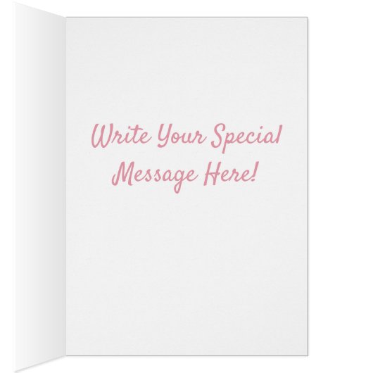 かわいいクジラ鉱山のバレンタインデーの挨拶です (内側 (右))