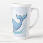かわいいクジラ カフェラテマグ (右)