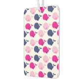 かわいいクジラ、クジラの模様、海獣 カーエアーフレッシュナー (左)