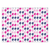 かわいいクジラ、クジラの模様、海獣 テーブルクロス (正面(横))