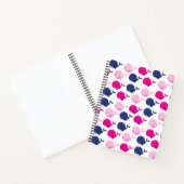 かわいいクジラ、クジラの模様、海獣 ノートブック (内部)