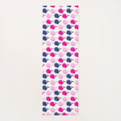 かわいいクジラ、クジラの模様、海獣 ヨガマット (裏面)