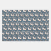 かわいいクジラ ラッピングペーパーシート (正面3)