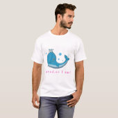 かわいいクジラ Tシャツ (正面フル)