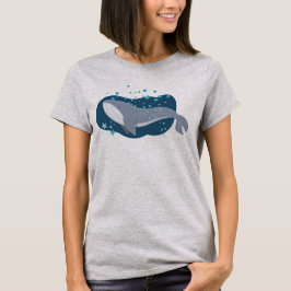 かわいいクジラ Tシャツ