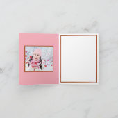 かわいいクッキーとアイスクリーム サンキューカード (内部)