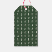 かわいいクッキーとココア暖かいウィッシュズホリデー ギフトタグ (裏面)